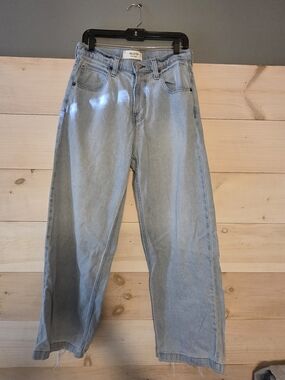 Hollister Men’s Super Baggy Light Blue Denim Jeans